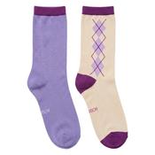 Rohnisch 2 Pack Argyle Socks 39/41 Orchid Bloom image