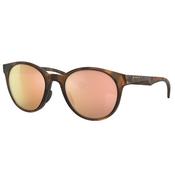 Oakley Spindrift Matte Brown Tort Glasses 52 Prizm Rose Gold image