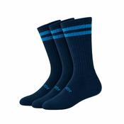 FootJoy Gents ComfortSof Crew  3-Pair socks 6-11 UK Navy - Marine image