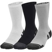 Under Armour Performance Tech Crew Socks 3 Pairs Large Grey 011 image
