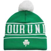 Under Armour Gents Halftime Pom Shamrock Beanie  Team Kelly Green 305