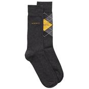 BOSS Gents Argyle Socks  2 pr 43-46 Medium Grey 031 image
