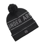 Under Armour Gents Drive Pom Beanie Black - Castlerock (001) image
