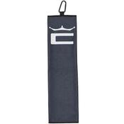 Cobra Cobra Tri-Fold Club Towel  Black
