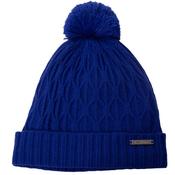 Green Lamb Marybeth Fleece Lined Trellis Hat  Eletric Blue image