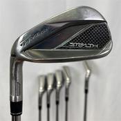 TaylorMade Stealth 6-AW +0.5" XStiff Steel Irons Gents LH