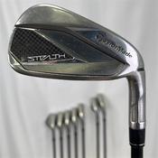 TaylorMade Stealth 5-GW+SW Ventus Senior Graph Irons Gents RH image