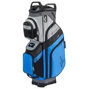 Mizuno BR-D4 Cart Bag 14WC  Brilliant Blue - Grey image