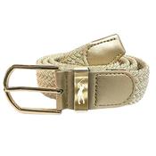 Surprizeshop Woven Golf Belt  Gold image
