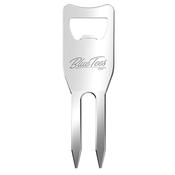 Blue Tees Golf Blue Tees Divot Repair Tool  Silver 101