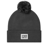 Gym + Coffee Gents Knit Bobble Beanie  Black image