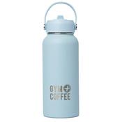 Gym + Coffee Ladies 1L Hydrate Bottle  Baby Blue image
