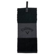 Callaway Trifold Towel 16"x21"  Black image