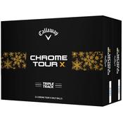 Callaway Chrome Tour X TT 24 Golf Ball XMas Pack  White image