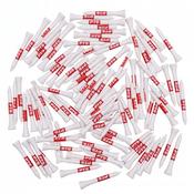 Pride Golf Tee Bamboo Tees 53mm (2 1/8") 120-Pack  Red image
