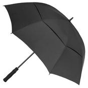 BrandFusion Dual Canopy Golf Umbrella  Black image