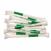 Pride Golf Tee Pro Tees Wooden 4" Green 12-Pack  Green image