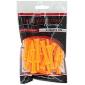 Golfers Club Collection Graduated Plastic Tees 50mm Orange image