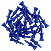 Golfers Club Collection Graduated Plastic Tees 18mm Blue image