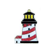 Navika Magnetic Hat Clip &amp; Swarkovski   Marker  Lighthouse