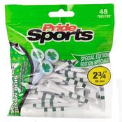 Pride Golf Tee Shamrock Wooden Tees 2 3/4 pack  ONE image