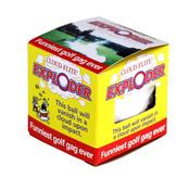 Club 4 Exploder Joke Golf Ball  ONE image