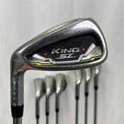 Cobra King SZ 5-GW KBS Tour Regular Steel Irons Gents LH image