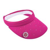 Surprizeshop Clip Visor With Magnet and Ball Marker  Pink