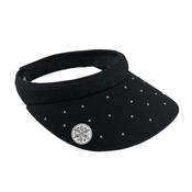 Surprizeshop Clip Visor With Magnet and Ball Marker  Black