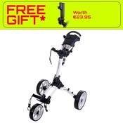 FastFold Square Special Manual Cart  White image