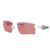 Oakley Flak 2.0 XXL Matte White Glasses 63 Prizm Dark Golf image