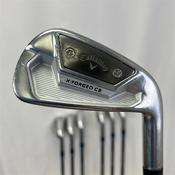 Callaway X Forged CB 4-PW Axiom Stiff Graph Irons Gents RH image