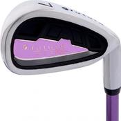 Future Junior Purple Age 10-12 (55-59") Iron 7 Left Hand image