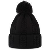 FootJoy Ladies Cable Knit Bobble  Black