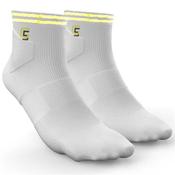 Golf Sock Ireland Ladies Maria 2-Pair Socks  White - Yellow