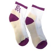 Golf Sock Ireland Ladies Elite Socks Laura 2-Pair Pack  White - Cerise image