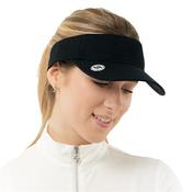 Surprizeshop Ladies Velcro Visor  Black image