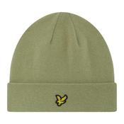 Lyle &amp; Scott Gents Merino Beanie  Smoke Olive Y299
