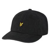 Lyle &amp; Scott Gents Washed Cap  Jet Black Z865