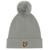 Lyle &amp; Scott Gents Bobble Hat  Ultimate Grey Y106
