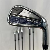 Callaway Paradym 5-PW Elevate Stiff Steel Irons Gents RH image