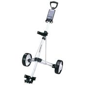 FastFold FF Aluminium 2 Wheel Cart  Silver