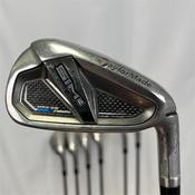 TaylorMade Sim 2 Max OS 5-GW KBS Reg Steel Irons Gents RH image