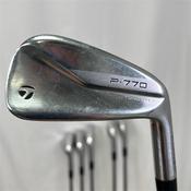 TaylorMade P770 5-PW KBS Tour Stiff Steel Irons Gents RH image