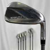 TaylorMade Stealth 5-SW Speeder Regular Graph Iron Gents RH image