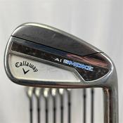 Callaway Ai Smoke 5-AW+GW+SW Reg Graphite Irons Gents RH image