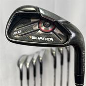 TaylorMade Burner 2.0 4-SW +0.5" Regular Steel Irons Gents RH