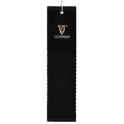 PRG Originals Guinness Harp Tri-fold Towel  Black image