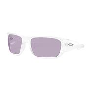 Oakley Masseter Matte Clear Glasses 60 Prizm Slate image