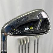 TaylorMade M2 5-SW -1" Graphite Regular Irons Gents LH